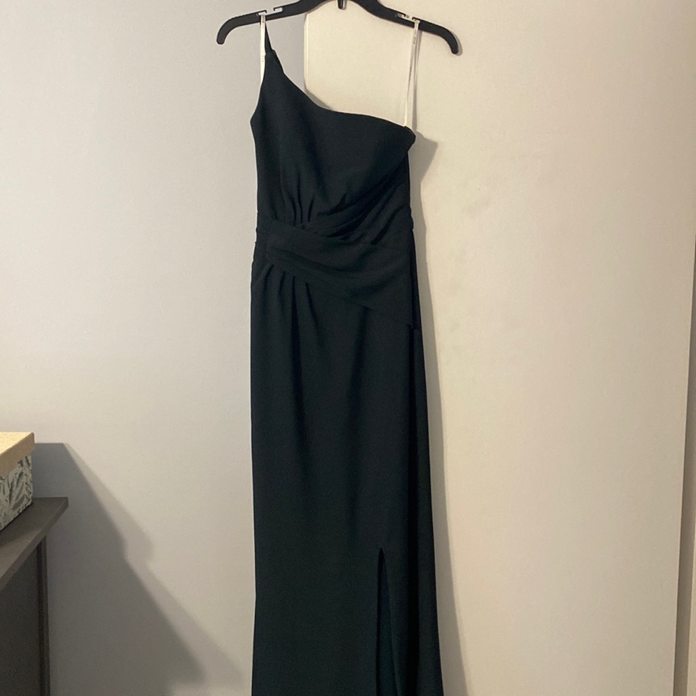 Hunter green formal dress
